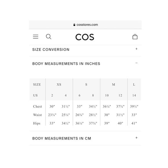 COS Black Wool Button Front Sweater Tunic Dress Sz.S - Picture 16 of 16